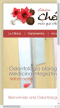 Mobile Screenshot of odontologia-biologica.com