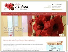 Tablet Screenshot of odontologia-biologica.com